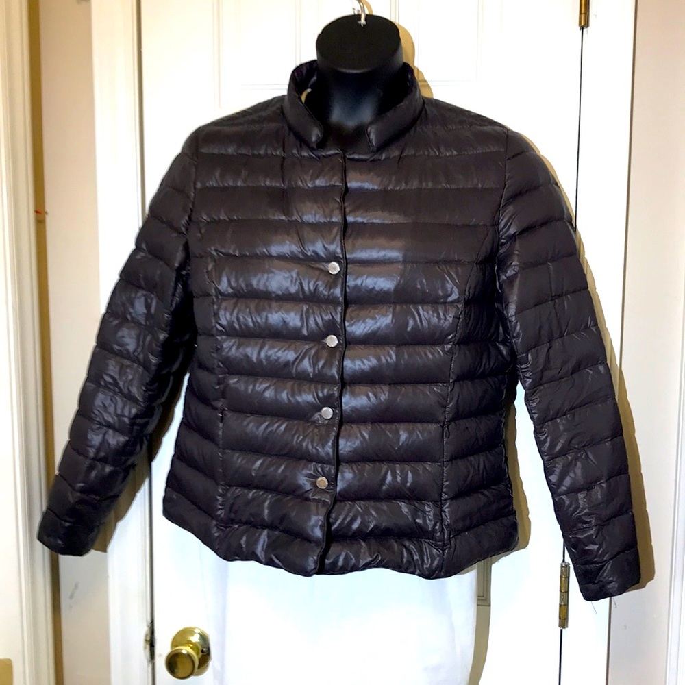 Coatology  New York Women’s Deep Purple Down Puffer Jacket